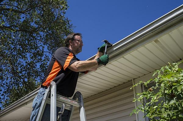 gutter repair also provides professional cleaning to prevent future issues